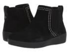 Fitflop Superchelsea Suede Boot W/ Studs (black) Women's  Boots