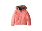 Roxy Kids American Pie Embossed Jacket (big Kids) (shell Pink/indie Stripes Emboss) Girl's Coat