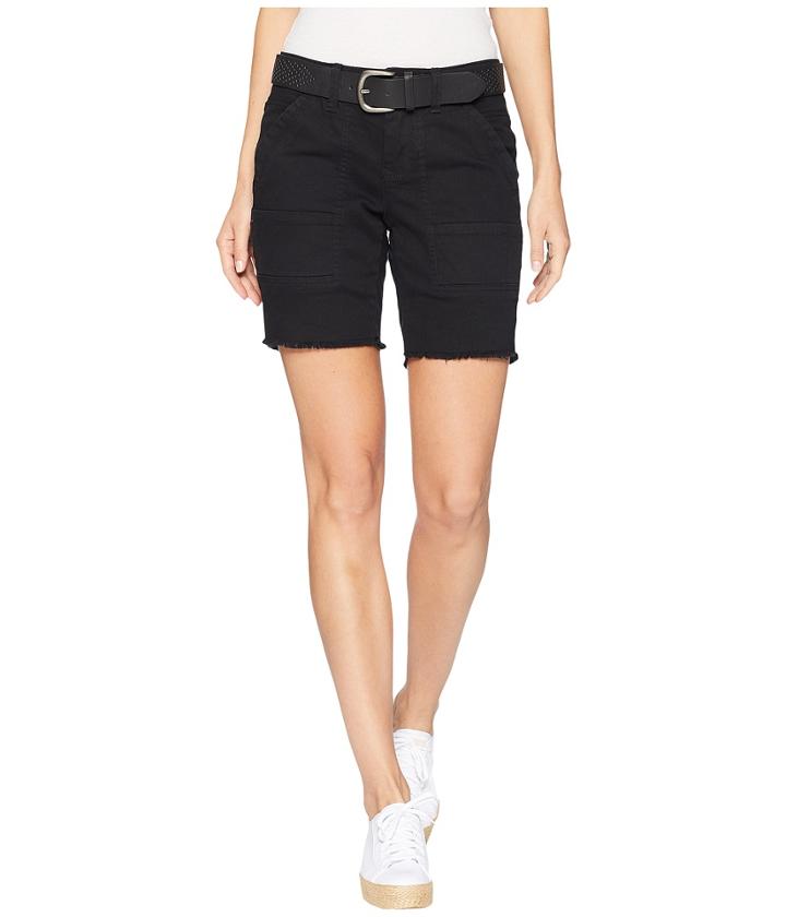 Unionbay Ambrose Midi Shorts (black) Women's Shorts
