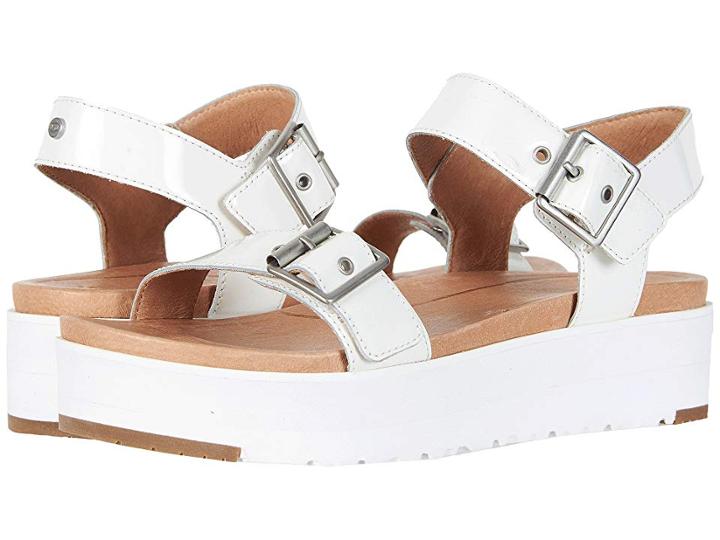 Ugg Angie (white) Women's Sandals