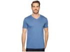 Lacoste Short Sleeve V-neck Pima Jersey Tee (king) Men's T Shirt