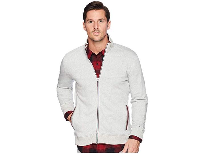 Robert Graham Knowles Knit (heather Light Grey) Men's Clothing
