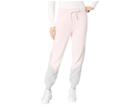 Juicy Couture Track Terry Color Block Pants (palisades Pink/heather Cozy/vanilla) Women's Casual Pants