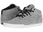 Globe Motley Mid (black Mottled Chambray) Men's Skate Shoes