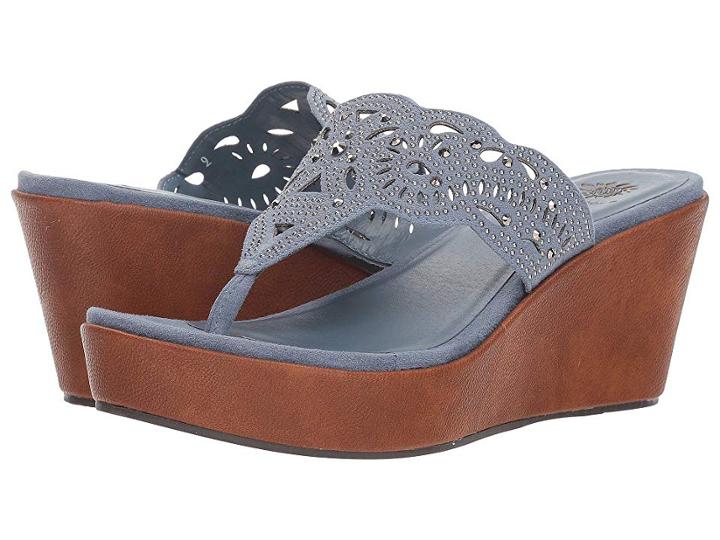 Yellow Box Kristabelle (denim) Women's Sandals