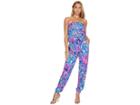 Lilly Pulitzer Ailsie Jumpsuit (blue Seas The Day) Women's Jumpsuit & Rompers One Piece