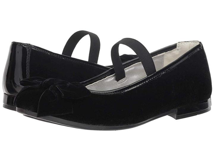 Primigi Kids Pfq 24385 (big Kid) (black Velvet) Girl's Shoes