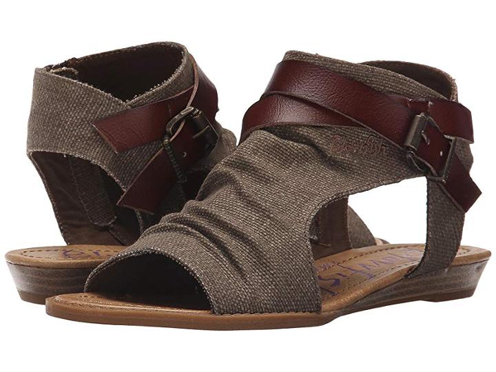 Blowfish Balla (brown Rancher/whiskey Dyecut) Women's Shoes