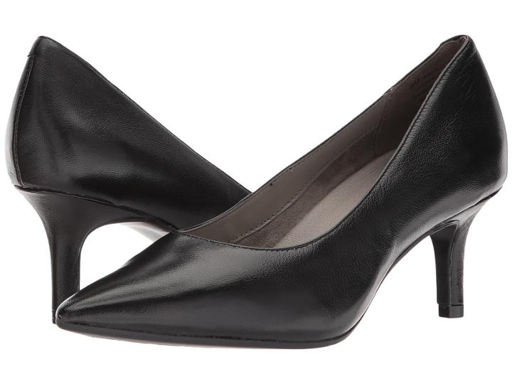 Aerosoles Drama Club (black Leather) High Heels