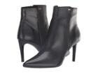 Michael Michael Kors Dorothy Flex Mid Bootie (black Nappa/stacked Heel) Women's Zip Boots