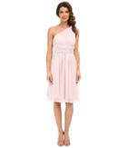 Donna Morgan Rhea One Shoulder Dress (palest Pink) Women's Dress