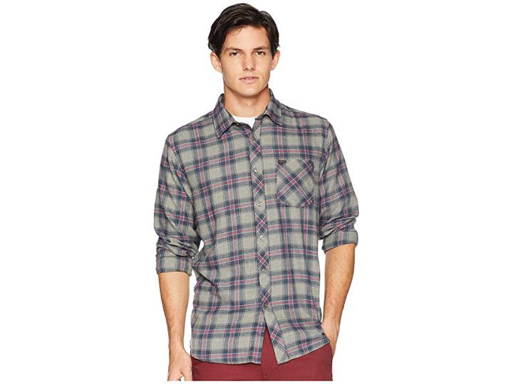Rip Curl Dayton Long Sleeve Shirt (navy) Men's Clothing