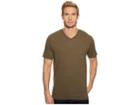 Threads 4 Thought Baseline Tri-blend V-neck Tee (army) Men's T Shirt
