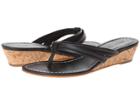 Bernardo Miami Wedge (black Calf/black Calf) Women's Wedge Shoes