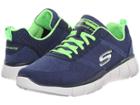 Skechers Equalizer 2.0 True Balance (navy/lime) Men's Shoes