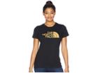 The North Face Short Sleeve 1/2 Dome Tee (tnf Black/amber) Women's T Shirt