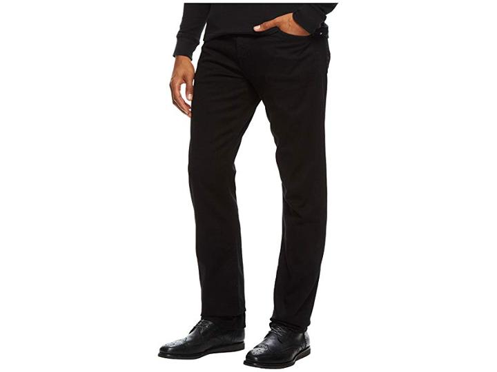 Ag Adriano Goldschmied Everett Slim Straight Leg Denim In Deep Pitch (deep Pitch) Men's Jeans