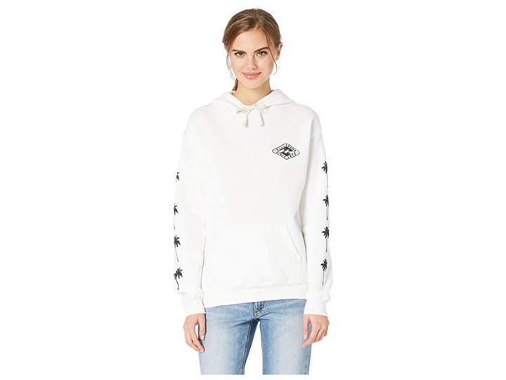 Billabong Windy Palms Logo Hoodie (cool Wip) Women's Fleece