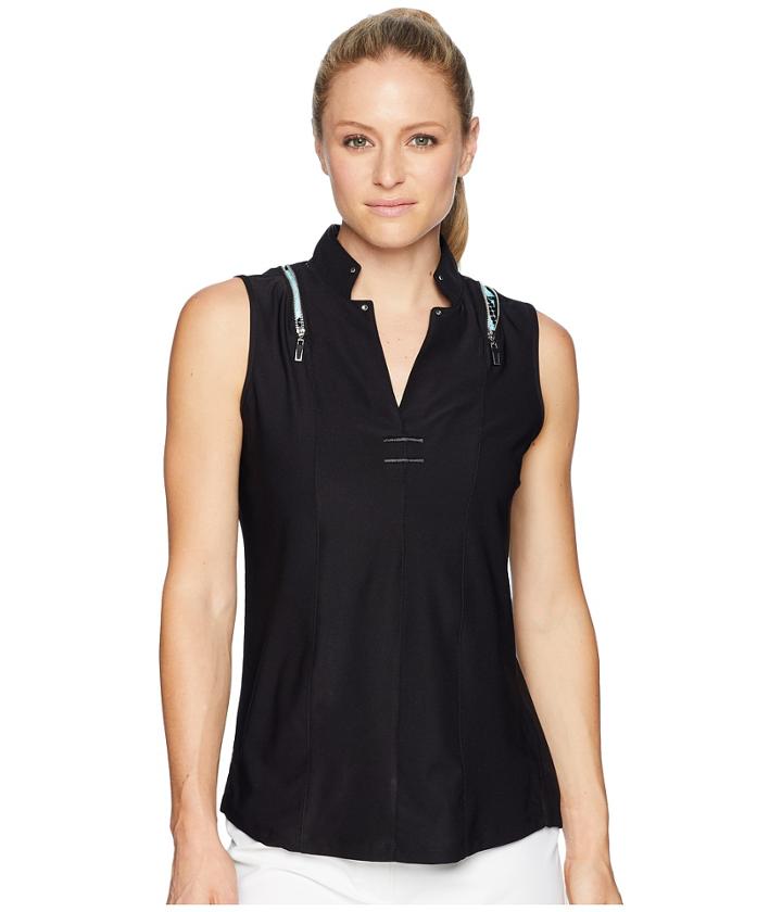 Jamie Sadock Anaconda Sleeveless Top (mermaid) Women's Sleeveless