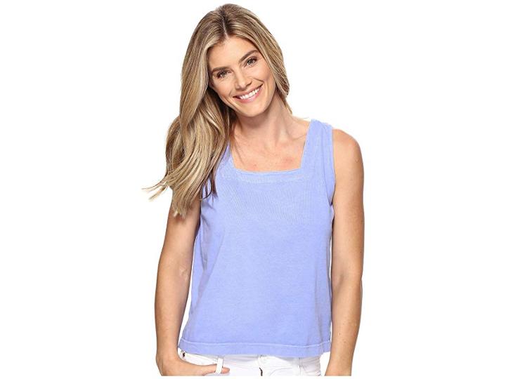 Fresh Produce Boxy Tank Top (periwinkle) Women's Sleeveless