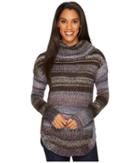 Royal Robbins Manu Long Sleeve Tunic (pewter) Women's Sweater