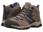 Columbia Maiden Peaktm Mid Waterproof (wet Sand/purple Aster) Women's Shoes