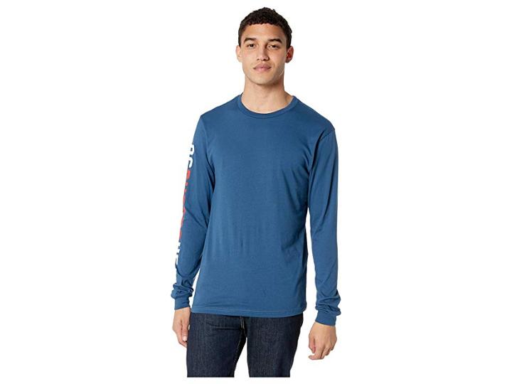 Dc Budge Long Sleeve (sodalite Blue) Men's Clothing