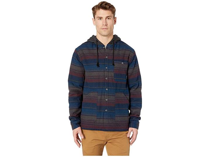 Billabong Baja Sherpa Flannel (navy) Men's Sweatshirt