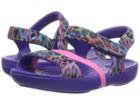 Crocs Kids Lina Sandal (toddler/little Kid) (ultraviolet) Girls Shoes