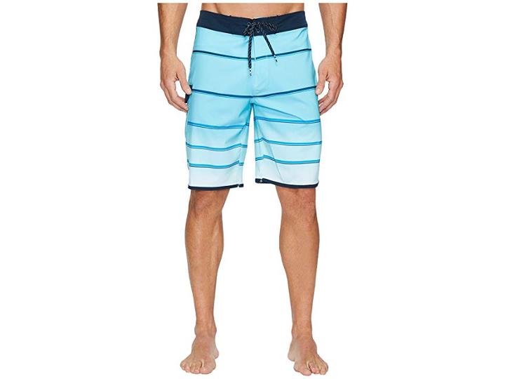 Billabong 73 X Stripe Boardshorts (light Blue) Men's Swimwear