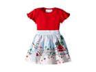 Fiveloaves Twofish Abbie Just Shellin Dress (infant) (red) Girl's Dress