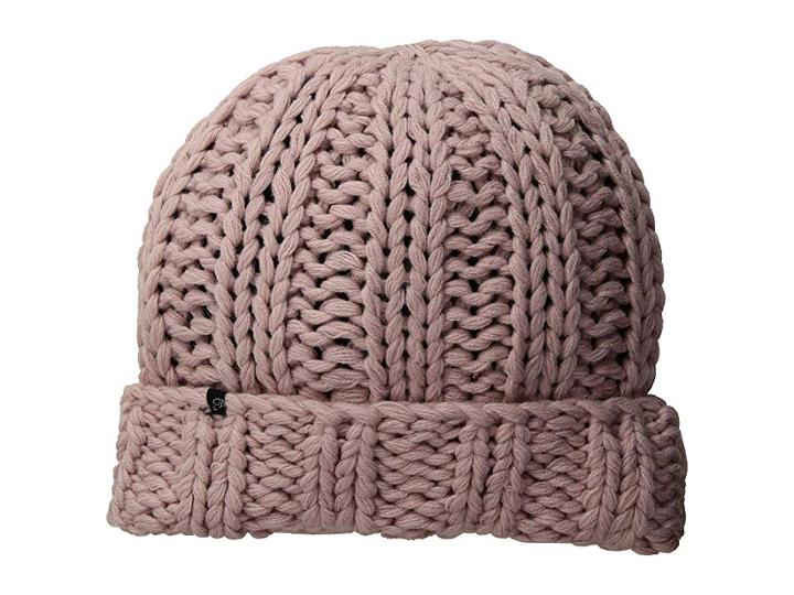 Plush Fleece-lined Chunky Cuffed Beanie (soft Pink) Beanies