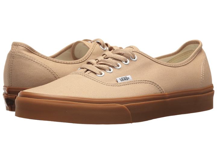 Vans Authentictm (sesame/gum) Skate Shoes