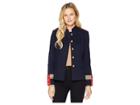 Lauren Ralph Lauren Officer's Jacket (navy) Women's Coat