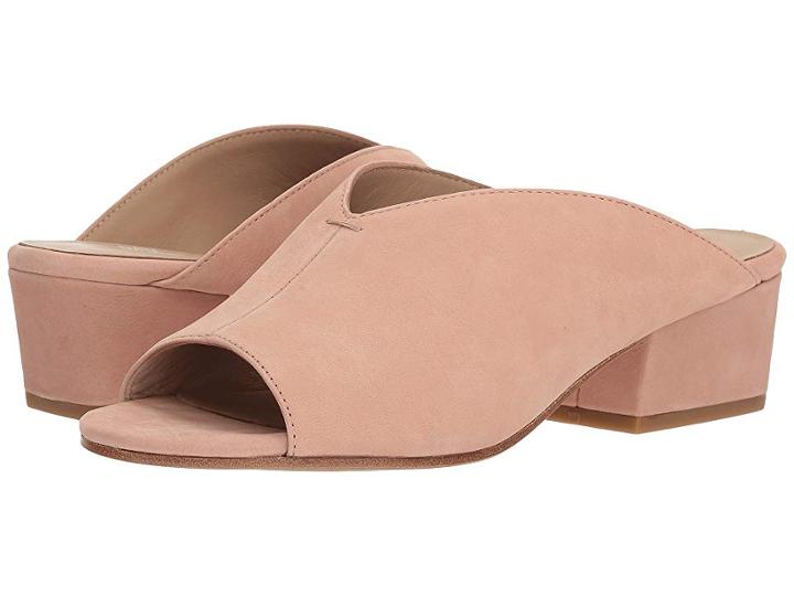 Eileen Fisher Katniss (toffee/cream Tumbled Nubuck) Women's Clog/mule Shoes