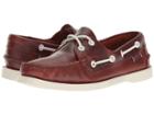 Sebago Docksides(r) Leather (brown Oiled Waxy Leather) Women's Lace Up Casual Shoes
