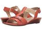 Rose Petals Jasmine (coral Kid) Women's Wedge Shoes