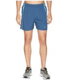 Asics Legends 5 Shorts (dark Blue Heather) Men's Shorts