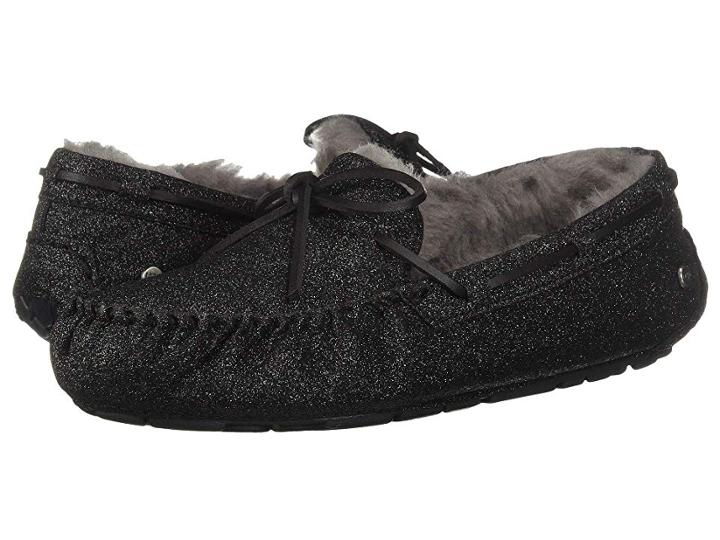 Ugg Dakota Sparkle Slipper (black) Women's Slippers