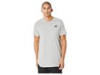 Nike Nsw Tee Alt Hem Futura T-shirt (dark Grey Heather/black) Men's T Shirt