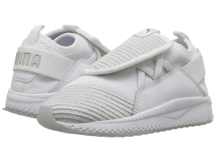 Puma Kids Tsugi Jun V (toddler) (puma White) Kids Shoes