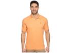 Polo Ralph Lauren Pima Polo Short Sleeve Knit (beach Orange Heather) Men's Clothing