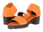 Vivanz San Miguel (orange) Women's 1-2 Inch Heel Shoes
