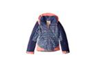 Roxy Kids Sassy Jacket (big Kids) (crown Blue/indie Stripes) Girl's Coat