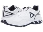 Reebok Ridgerider 4.0 Leather (white/collegiate Navy) Men's Walking Shoes