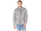 U.s. Polo Assn. Mock Neck Sweater Full Zip (heather Grey) Men's Clothing