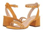 Sole / Society Hezzter (rusted Gold Kid Suede) High Heels