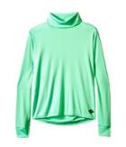 Hot Chillys Kids Peachskin Turtleneck (little Kids/big Kids) (spring Green) Kid's Clothing