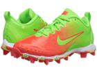 Nike Kids Hyperdiamond 2 Keystone Gg Baseball (toddler/little Kid/big Kid) (electric Green/bright Crimson/bright Mango/electris Green) Kids Shoes