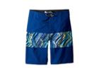 Volcom Kids Macaw Mod Boardshorts (big Kids) (camper Blue) Boy's Swimwear